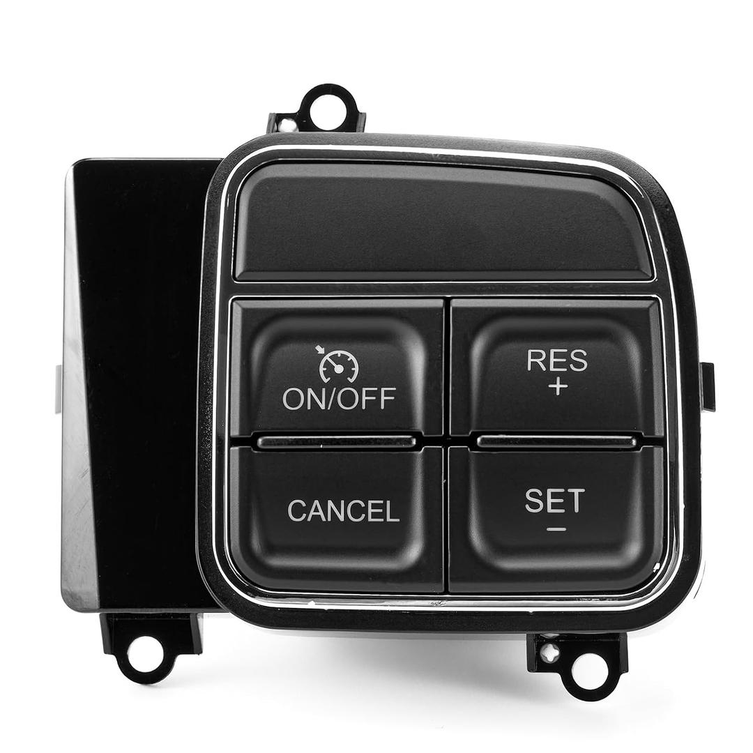 Steering Wheel Cruise Control Switch for 2013-2021 Ram 1500 2500 3500 4500 5500/11-20 Dodge Grand Caravan Journey/12-16 Chrysle Town Country 300 Dodge Charger Durango,56046252AC-56046252AD-56046252AE