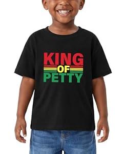 Sianelle Kids Juneteenth T-Shirt Boys Girls Tee 1865 June 19th Black History Shirts Short Sleeve Cotton, 120