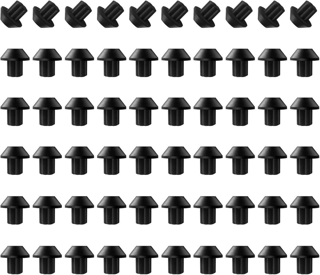 60 Pack WB2K101 Silicone Grate Feet Compatible with WB02T10461 AP2622260 PS241358 247410 EAP241358 Gas Range Burner Bumpers Pads