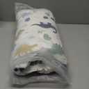 ZPECC Toddler Pillow with Pillowcase - 13x18 Organic Cotton Hypoallergenic Kids Pillow, Baby Essentials for Travel Crib Daycare Stroller (Intended for Age 2 and up) Dinosaur