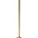 JONATHAN Y JYL3516A Kurtz 7.2" Adjustable Drop Metal/Glass LED Pendant Contemporary Transitional Dimmable Dining Room Living Room Kitchen Foyer Bedroom Hallway, Brass Gold/White