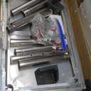 VEVOR Stainless Steel Table, 24 x 35.4 Inches Food Prep Worktable with Wheels, Kitchen Prep Table