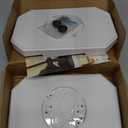 2 Pcs Siding Mounting Kit with Built-in Electrical Box, Vinyl Siding Mounting Block for Outdoor Light, Fit 4" H & 1/2" Lap Siding (White - 2 Pack, 1/2 Inch Lap Siding)