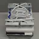 Meconard 4 Pack 4 Inch LED Recessed Ceiling Light with Junction Box, 3000K/4000K/5000K Selectable, 9W=75W 750LM, Dimmable Canless Downlights, ETL and Energy Star Listed