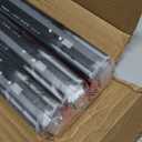 12 inch Drawer Slides 6 Pairs (12pcs) Soft Close 3 fold Full Extension Side Mount Cabinet Drawer Glides 12" Black Cabinet Rails for Dresser, Cabinet, Kitchen 100 LB Capacity