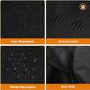 Alfheim Cargo Liner for Dog - Nonslip Waterproof Pet Dog Back Seat Cover - Durable Washable Boot Liner Mat Travel, Universal for Medium Small Car Truck SUV (Black)