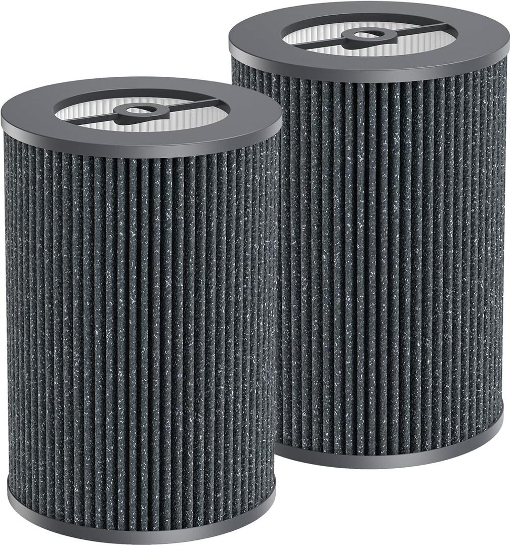 Air Pro HEPA Tri-Power Filter Compatible with Molekule Air Pro | Air Purifier, Multi-Stage Filtration System with Activated Carbon Air Pro Filter, Pack of 2 