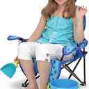Melissa & Doug Sunny Patch Flex Octopus Folding Beach Chair For Kids (Frustration-Free Packaging), 16 inches x 23 inches x 27.5 inches