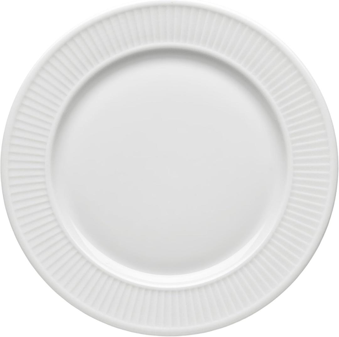 Pillivuyt Plisse 12-1/4-Inch Plate