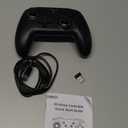 Switch Controller, Wireless Switch Controller Compatible with Switch Controller/Swicth 2/Switch Lite/OLED, Wireless Switch Controllers Work with iOS/Android/PC with RGB Light, Programmable, TURBO & Wakeup (Black)