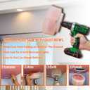 6-1/8 Hole Saw for Recessed Lights, 6.1 Inch Hole Cutter with Dust Bowl Catcher for Led Recessed Lighting 6 Inch and Wood Metal Drywall, Bi-Metal Construction