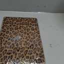 Seorsok Compatible with MacBook Pro 13 inch Case M2 2023,2022,2021-2016 A2338 M1 A2251 A2289 A2159 A1989 A1708 A1706,Elegant Leopard Grain Leather Plastic Hard Shell Case&Keyboard Cover,Brown
