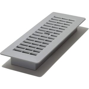 Decor Grates PL310-GY 3-Inch by 10-Inch Plastic Floor Register, Frost Grey (Frost Gray finish)