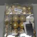 Mr. Pen- Assorted Christmas Ball Ornaments Set, 77 pcs, Gold, Shatterproof Christmas Ornaments Set,