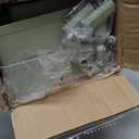 LEHOM 5.1" Slim Storage Cart - 4 Tiers Bathroom Organizer Mobile Shelving Unit Storage Rolling Utility Cart Slide Out Organizer for Kitchen Bathroom Laundry Narrow Places, Green