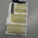 Lezonic Rechargeable Flickering Flameless Candles Battery Operated with Remote and Timer, Pack of 3(D 3'' X H 4''5''6'') Long Lasting Ivory White Real Wax LED USB Pillar Candles