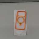 TORRAS for iPhone 17 Pro Case with Stand, Fit for MagSafe, 4X Military Drop Protection, Camera Control Button, Slim Soft Edge Phone Case for iPhone 17 Pro, Translucent Matte Cover 6.3", Bright Orange