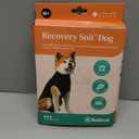 Suitical Recovery Suit for Dogs - Dog Surgery Recovery Suit with Clip-Up System - Breathable Fabric for Spay, Neuter, Incontinence - Back 24-28.3 in, Weight 48-60 lbs Medium +, Black