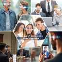 AI Language Translation Earbuds, 144 Languages Real-Time 2-Way Translation, LED Battery Display, Ideal for Travel, Business and Learning (White)