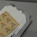 Cedilis 50 Pack Individual Clear Cupcake Boxes, Single Cupcake Containers, Plastic Cupcake Holders with Handle, Inserts and Sticker