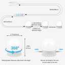 LED Makeup Mirror Light Hollywood Style Vanity Lights USB Fill Light Adjustable Color and Brightness Suitable for Full-Length Mirror, Dressing Room, Dressing Table Set (No Mirror Include) (12 Bulbs)
