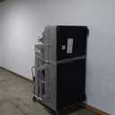 LAKEVIEW MADISON Living Room Set Love Seat Grey 30"H x 6'L x 3'D / And Storage Ottoman Grey 20"H x 54"L x 27"D