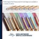 Fisher Space Pen Fine Point Pressurized Cartridge Refill, Green Ink, 2 Pack