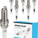 93501 LKAR7BIX-11S Spark Plugs Double Iridium 6PCS (3.5L V6) 2007-2020 For Nissan 350Z Altima Maxima Murano Pathfinder Quest,For INFINITI EX35 FX35 M35 Q50 Q70 QX60,Replace # 92274 92649