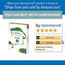 Hammermill Cardstock, Premium Color Copy, 60 lb, 11 x 17-1 Pack (250 Sheets) - 100 Bright, Made in the USA Card Stock, 122556R , White