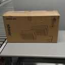 Shinic 2 Packs Electric Garage Heaters, 1500W/750W Ceiling Mounted Heater Radiant Heaters with Halogen Light, 90 Degree Rotation, 5 Mode Settings, Space Heater for Garage, Shop, Large Room and Patio