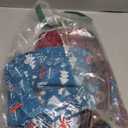 DISAUR Boys Christmas Outfit 3 Piece Dress Shirt with Bowtie and Suspender Pants Formal Wedding Ring Bearer Clothes 4-12Y (9-10 Years, Red)