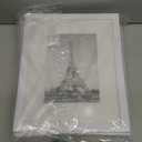 Upsimples 8x10 Picture Frame Set of 5, Display Pictures 5x7 with Mat or 8 x 10 Without, Wall Gallery Photo Frames, White