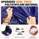 18 FT Round Winter Pool Cover,12Mil Heavy Duty Thicker,Winch Closing Kit