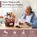 Broadway Basketeers Get Well Soon Care Package Gift Basket. Send Your Get Well Wishes With This Beautiful Display Basket Enjoy the Large Assortment of Sweets and Savory,Perfect for Mom, Dad, & Friends, 3 pounds (EXP 09/23/26)