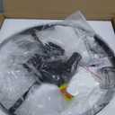 KSRYSZCQ Black Crystal Ceiling Light, 15''Modern Ceiling Light Fixture Lamp 4 Light with E12 Base,Sturdy Craft & Aesthetic Design,Ideal for Dining Room, Kitchen, Bedroom