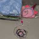 Meland Princess Dress Up - Dress Up Clothes for Girls with Toys,Christmas Birthday Gift for Toddler Girls 3,4,5,6,7,8 Years