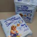 Huggies Little Swimmers Disposable Swim Diapers, Size 4 (24-34 lbs), 36 Ct (2 packs of 18), Packaging May Vary