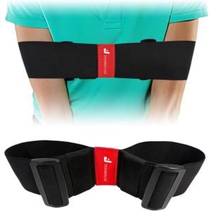 Golf Swing Trainer Aid, Adjustable Elastic Swing Correcting Arm Band, Golf Practice Accessories to Fix Chicken Wing, Golf Training Equipment Gifts for Golfers, Beginners and Players