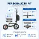 BlessReach All Terrain Knee Scooter for Adults Foot Injuries,11” Big Wheels