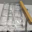 YJHome Pull Out Trash Can Under Cabinet with Soft-Close Slides, Garbage Can Not Included, Cabinet Trash Can Pull Out Kit with Door Mounting Kit, Requires Minimum Cabinets Opening 17" W X 24" D