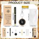 Sayglossy 80 Pcs Class of 2026 Compass Party Favor Graduation Gifts Bulk for Senior Night Students Congrats Grad Compass Keychain Souvenir Nautical Ballpoint Pen with Card and Bag for Graduation Gifts