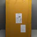 Amazon Basics Classic Foldable TV Dinner Tray Table with Storage Rack, 14.6 L x 19 W x 26 H inch, Natutral, 4-Pack