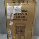 Portable Air Conditioners, 3000 CFM Swamp Cooler, Evaporative Air Cooler with 6.87 Gal Water Tank, 3 Speeds & 4 Modes, 120° Oscillation, 15H Timer Air Cooler for Home, Kitchen, Bedroom, 12.59 x 16.53 x 31.88 inches