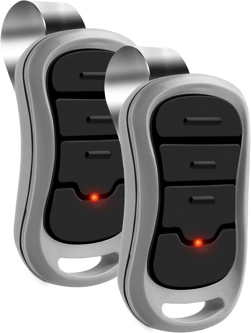 2-Pack Genie Garage Door Opener Remote G3T-A/G3T-R/G3T-BX, Compatible with All Genie Intellicode Garage Door Opener