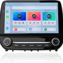 Dasaita 8GB+256GB Car Stereo Radio for Ford EcoSport 2018-2021 with Wireless Carplay Android Auto, 8-Core Android 13 GPS Navigation 9'' Head Unit, Plug & Play, Voice/Knobs/Buttons Control