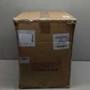 FUYO Metal Outdoor Floor Lamps, Solar Floor Lamp with Flower Shelves, Modern Outdoor Water-Resistant Standing Lamp with 8 Flower Pots, Corner Display Flowershelf Lamp for Multiple Plants (Green)