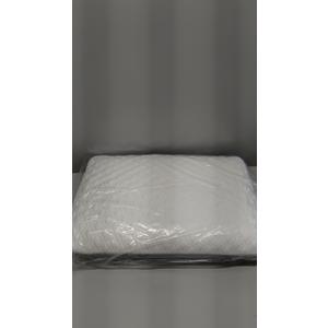 Sealy Molded Bed Pillow for Pressure Relief, Adaptive Memory Foam with Washable Knit Cover, Standard, 16x24x5.75 Inches, White, Grey
