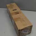 2 Pack Gold Curtain Rods for Windows 48 to 84 Inch, Decorative Vintage Crystal 1'' Diameter Curtain Rod with Gold Foil Finials, Adjustable Heavy Duty Easy Install Drapery Pole Set for Farmhouse