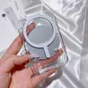 2 x MagSafe Wallet with Adjustable 360 Ring Stand  Magnetic Wallet for iPhone, Strong Magnetic Wallet with 2-Card Holder Compatible with iPhone 17/16/15/14/13/12 Series, Black