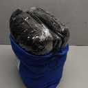 6 Packs Round Cocktail Table Skirt 32"x 43" Spandex Stretch Cocktail Tablecloth with Wavy Drapes, Black Spandex Fitted High Top Table Covers for Wedding Bar Party Birthday Banquet Table